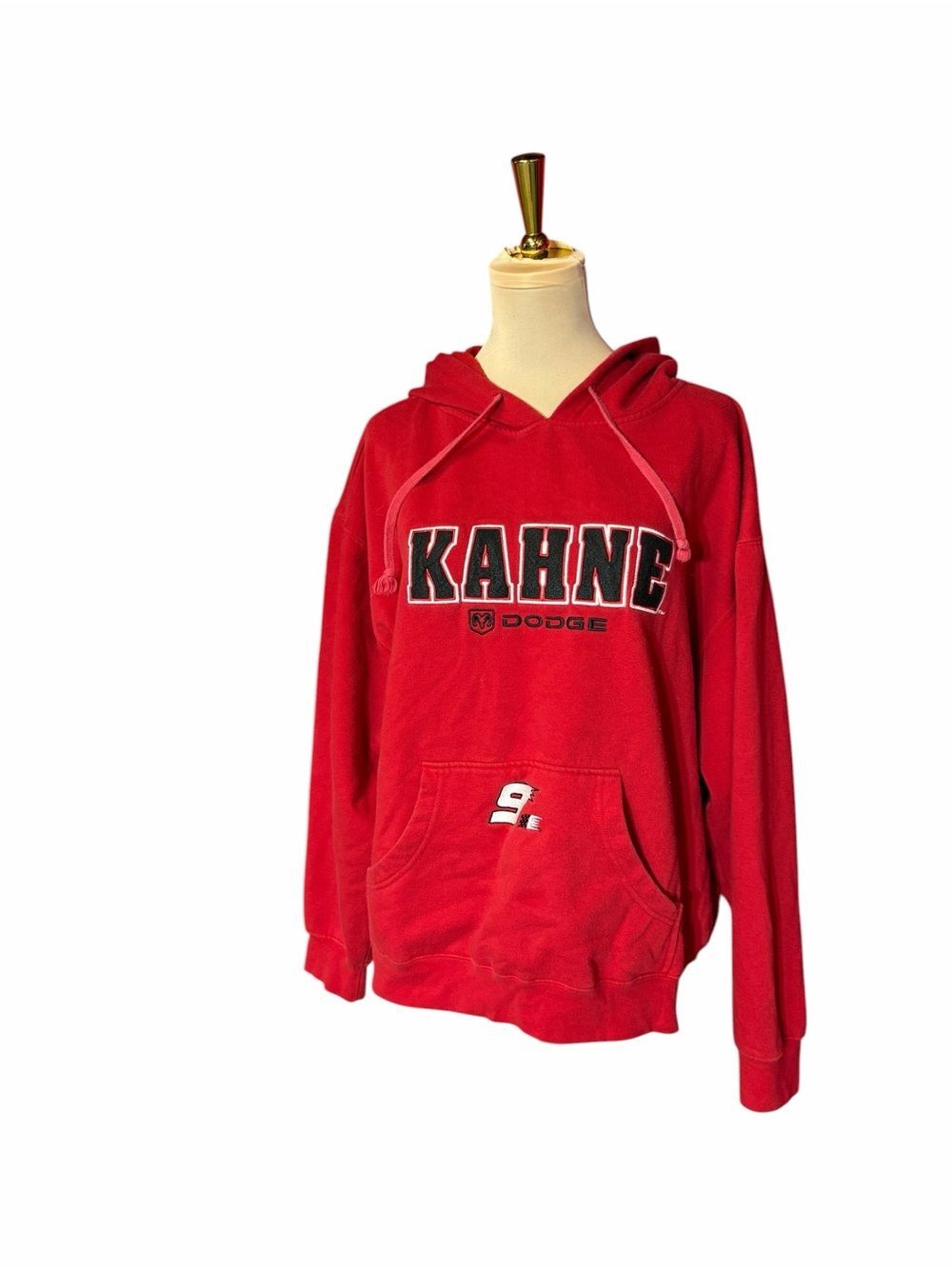 Kasey Kahne Dodge NASCAR Red Pullover Hoodie Winner's Circle Size XL